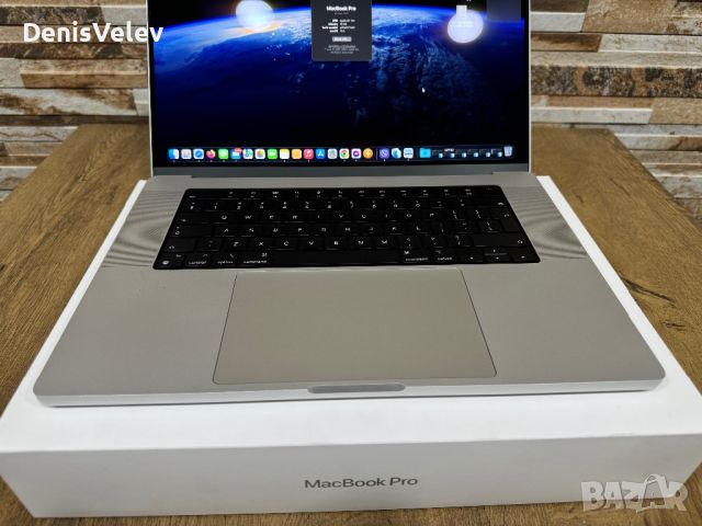 MacBook Pro 16 M1 Pro Retina 120hz 10c CPU/16Core Gpu/16GB ram/512 SSD, снимка 8 - Лаптопи за работа - 46640147