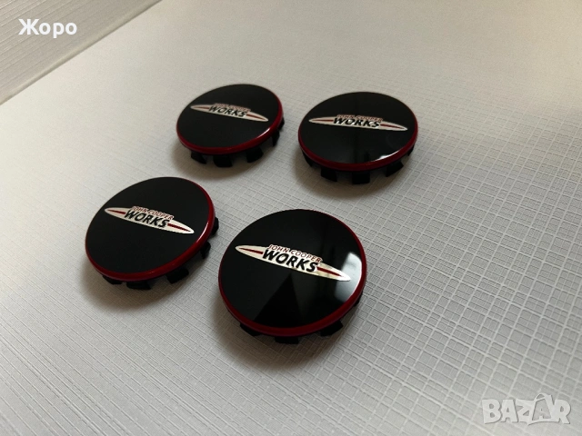 Оригинални BMW / MINI John Cooper Works капачки за джанти – комплект 4 бр. JCW / Mini Cooper / мини, снимка 13 - Аксесоари и консумативи - 53484161