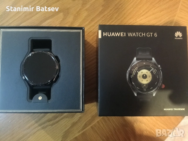 чисто нов смарт часовник 