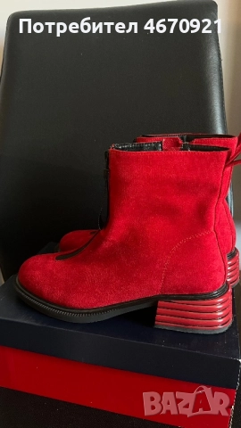 Дамски ботуши есен/пролет в перфектно състояние, носени само веднъж, размер 38, снимка 4 - Дамски ботуши - 52681769