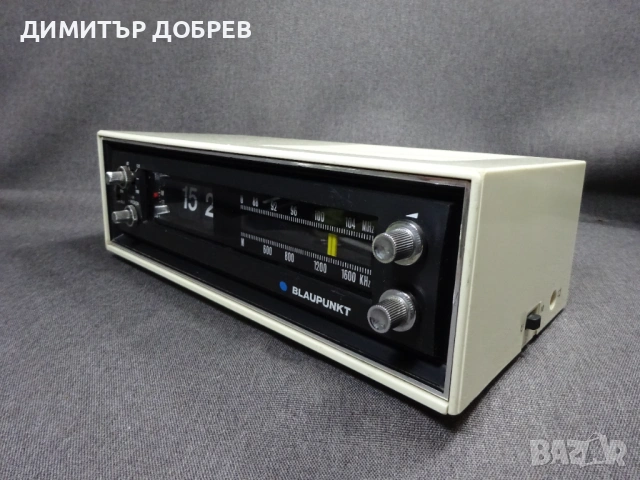 СТАР РЕТРО ТРАНЗИСТОР РАДИО FLIP CLOCK ЧАСОВНИК BLAUPUNKT, снимка 3 - Радиокасетофони, транзистори - 54068290