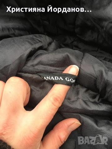 Парка Canada goose ,с пух и пера със забележки, снимка 3 - Якета - 52895927