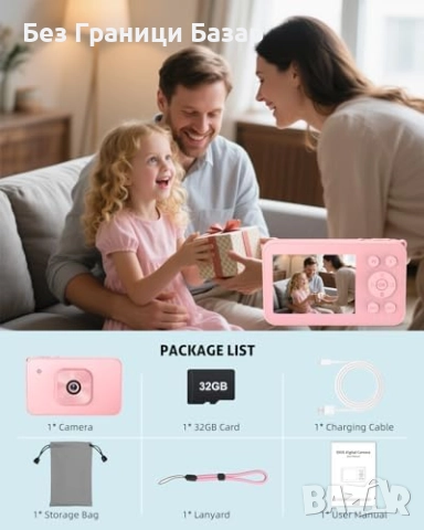 Нова Ултратънка 4K камера 64MP за влог и пътувания – компактен модел, снимка 6 - Камери - 52158293