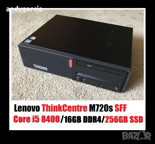 Lenovo ThinkCentre M720s SFF/Core i5-8400/16gb ddr4/256gb ssd/Intel uhd/Windows 10 Pro, снимка 1 - Работни компютри - 46396581