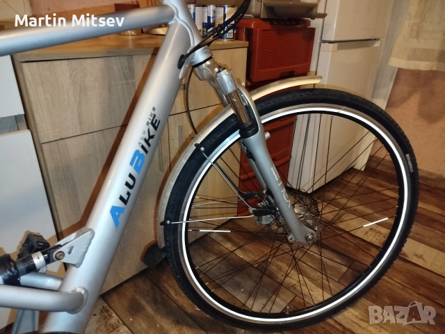 Колело Градско Шосейно Немско Alubike, снимка 6 - Велосипеди - 52948915