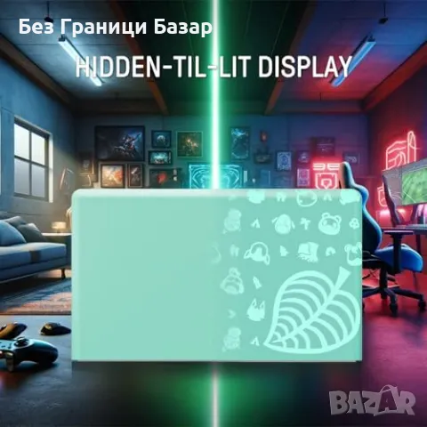 Нова Бърза Switch TV Dock 4K HDMI Зарядно с 7 LED цвята USB станция, снимка 2 - Друга електроника - 49396200