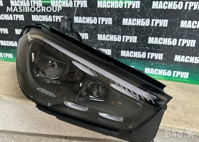 Фарове MULTIBEAM LED фар за Мерцедес ГЛЕ 167 фейс Mercedes GLE W167 facelift , снимка 3 - Части - 52484187