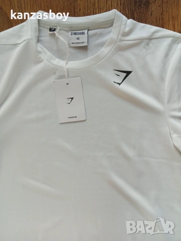 Gymshark Critical T-Shirt - Whitе- мъжка тениска р-р XS НОВА С ЕТИКЕТ, снимка 5 - Тениски - 54136590
