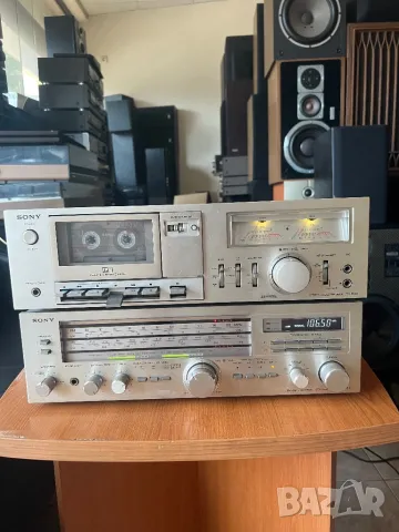 SONY STR-434L & TC-K35, снимка 1 - Ресийвъри, усилватели, смесителни пултове - 46933358