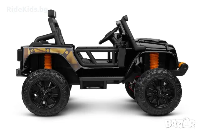 Офроуд акумулаторен автомобил RINGO – 4x4, до 100 кг, с дистанционно и LED, снимка 7 - Детски велосипеди, триколки и коли - 49970733