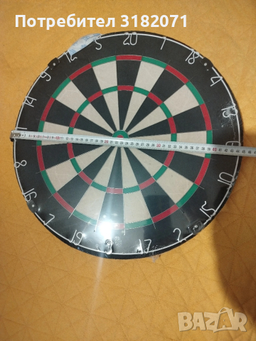 Класическа дартс дъска от сизал, снимка 4 - Дартс - 54078420