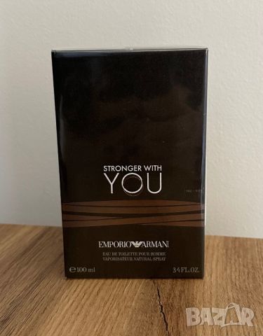 Мъжки парфюм Armani Stronger with you 100ml, снимка 1 - Мъжки парфюми - 46684255