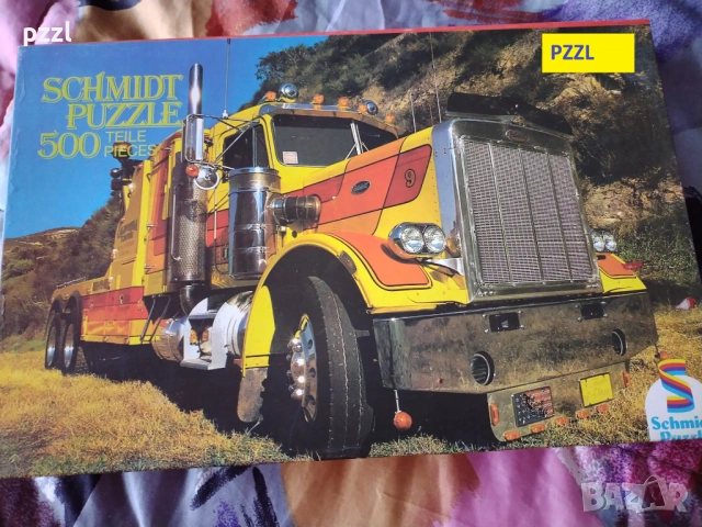 Пъзел "American Truck” Schmidt 1980г. 500 части
