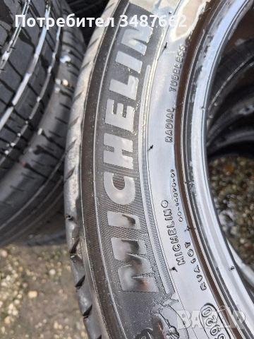 215 55 17 Michelin 2бр летни дот 2020г , снимка 5 - Гуми и джанти - 53723654