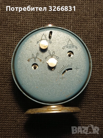 винтидж будилник SLAVA СССР , снимка 2 - Антикварни и старинни предмети - 54091896