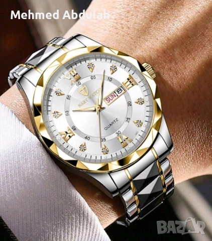 Различни модели мъжки календарни светещи кварцови часовници, снимка 7 - Мъжки - 52003098