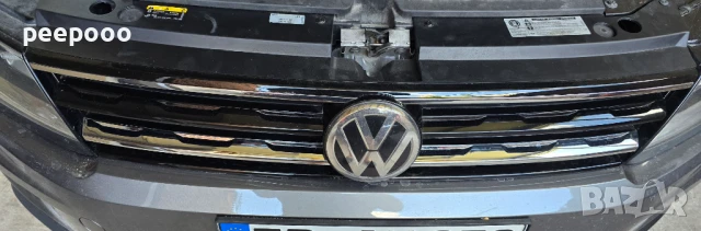 Лайсни хром за радиаторна решетка на Фолксваген Тигуан (2016-2020)5NA853767/5NA853768, снимка 11 - Аксесоари и консумативи - 50997783