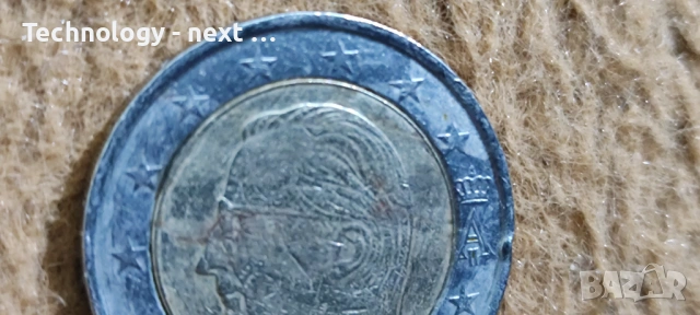 Дефектна монета 2€ Белгия, снимка 5 - Нумизматика и бонистика - 53250815