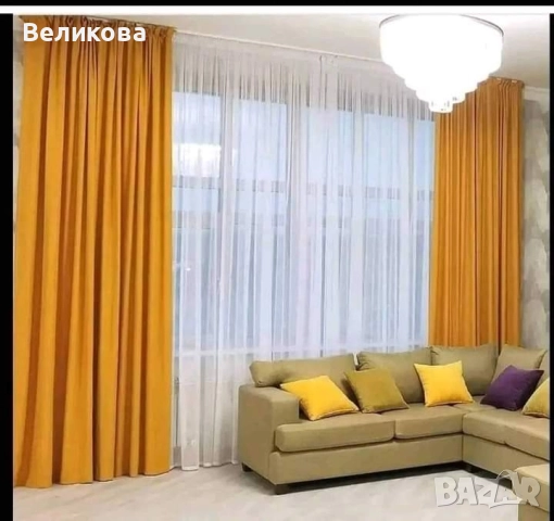 Завеси от плат петек по Ваш размер , снимка 9 - Пердета и завеси - 52057299