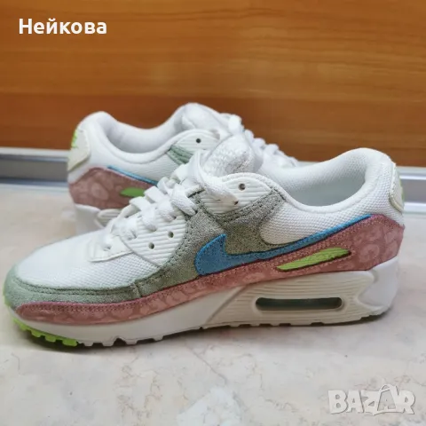 Nike Air Max 90 Ester Leppard 38 като Нови , снимка 7 - Маратонки - 47698491