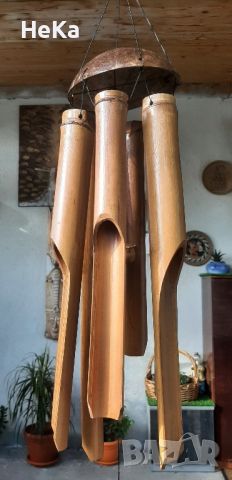 вятърен звънец- бамбук/кокос , снимка 3 - Декорация за дома - 45715854