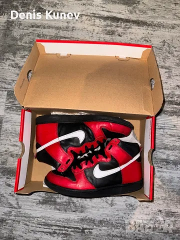 Nike Dunk High Deadpool, снимка 1 - Маратонки - 47957480