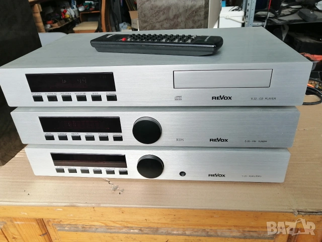 Аудиосистема REVOX ELEGANCE Усилвател, тунер, CD