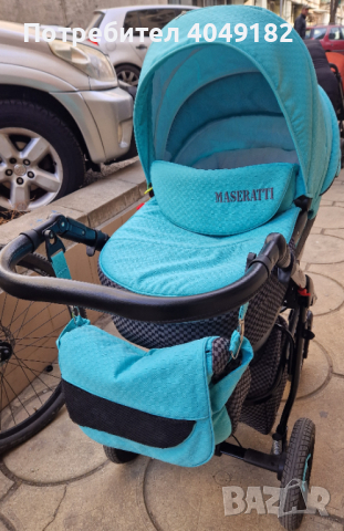 Бебешка количка Maseratti  3 в 1, снимка 1 - Детски колички - 45033758