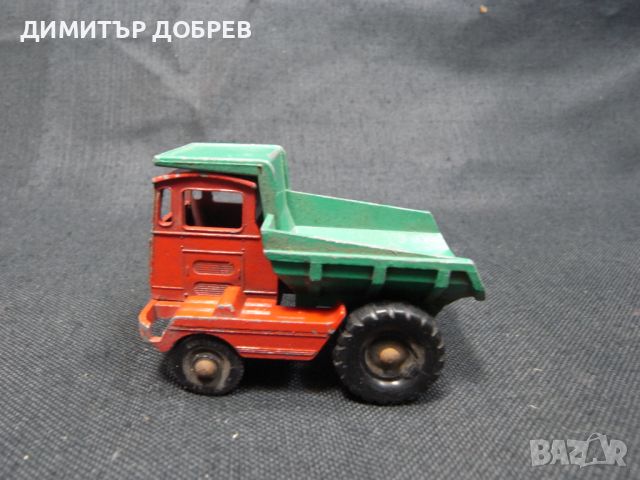 СТАРА РЕТРО МЕТАЛНА КОЛИЧКА LESNEY MATCHBOX ENGLAND MUIR HILL DUMPER, снимка 2 - Колекции - 46291278