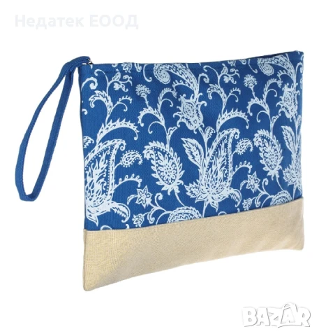 Несесер за тоалетни принадлежности, Син, 32x21см. 