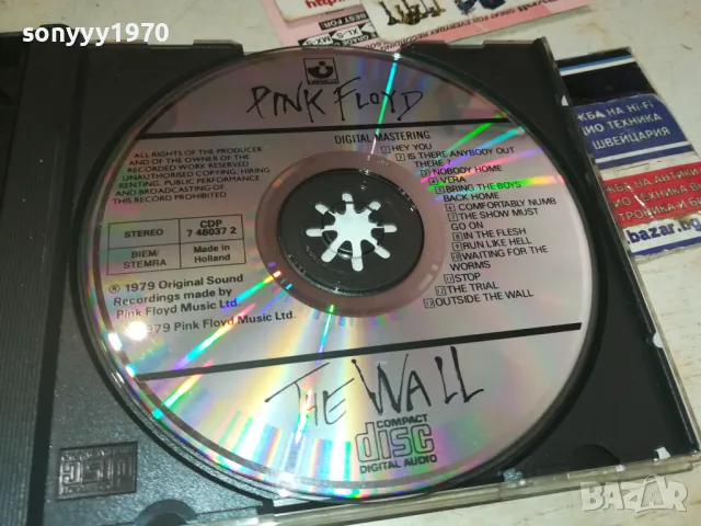 PINK FLOYD THE WALL-ДВА ИДЕАЛНИ ДИСКА 1108241733, снимка 2 - CD дискове - 46875333