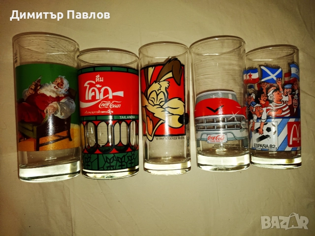 Кока Кола чаши за колекционери coca cola, снимка 4 - Чаши - 32899348