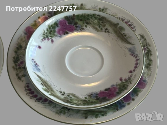 Сервиз за кафе/чай порцелан Letin, снимка 4 - Сервизи - 53633210