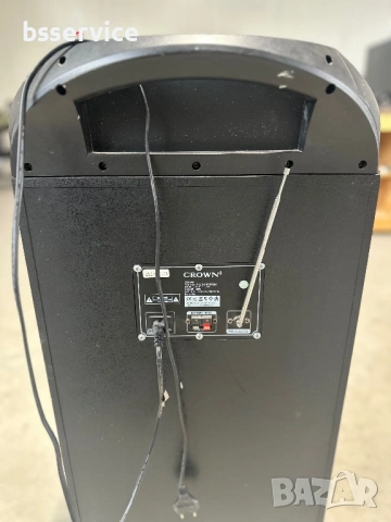 Колона Crown GTB-602TW Сменена батерия , снимка 4 - Тонколони - 53944796