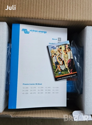 Чисто Нов 12/500 инвертор Victron , снимка 7 - Друга електроника - 53581250