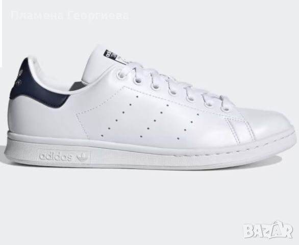 Естествена кожа Маратонки Adidas Stan Smith , снимка 3 - Маратонки - 27193837