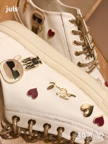 Karl Lagerfeld чанта и сникърси, снимка 11 - Чанти - 49242420