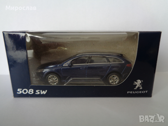 1:64 NOREV PEUGEOT 508 SW КОМБИ КОЛИЧКА ИГРАЧКА МОДЕЛ, снимка 1 - Колекции - 45005871