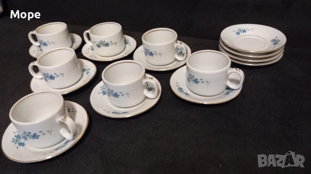 Порцеланов сервиз за кафе и чай , снимка 9 - Сервизи - 41968565