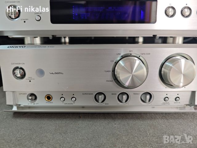 стерео усилвател ресийвър стъпало CD плейър ONKYO A-933  C-733 T-433 + дистанционно , снимка 6 - Ресийвъри, усилватели, смесителни пултове - 46259791