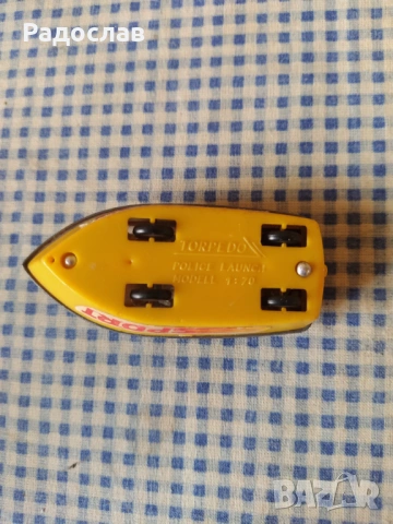 Torpedo стар модел лодка / скутер Police, снимка 6 - Колекции - 53941732