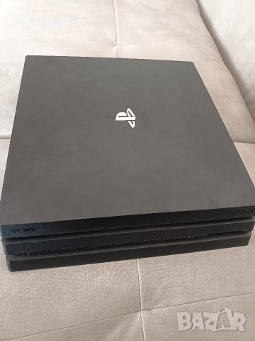 PS4 PRO 1TB CUH7116B +2джойстика, снимка 6 - PlayStation конзоли - 53753347