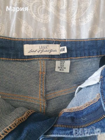 Къси дънки с висока талия H&M , снимка 4 - Къси панталони и бермуди - 45091068