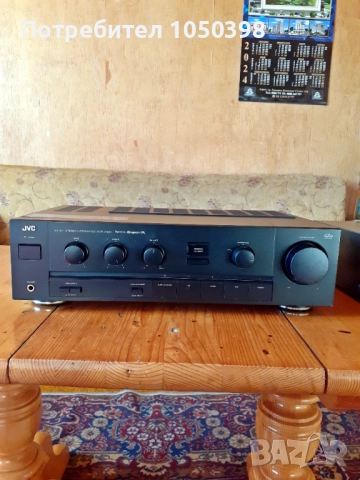 Прекрасен усиловател JVC AX-311 BK Dynamic SUPER A- Японска мощна машина., снимка 2 - Ресийвъри, усилватели, смесителни пултове - 52641477