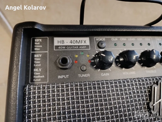 Кубе за ел. китара  Harley Benton HB- 40 MFX 40W, снимка 2 - Китари - 52799335
