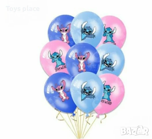 Парти артикули Лило и Стич Lilo and Stitch - чашки, чинийки, салфетки, балони , снимка 10 - Други - 50749212
