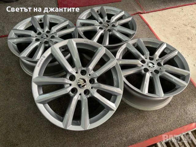 Джанти 17 Цола 5х112 VW Passat Tiguan Golf Skoda Kodiaq Superb Audi A4 A6 A5, снимка 9 - Гуми и джанти - 48977344