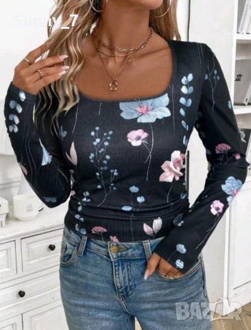 Нова дамска блуза Shein, снимка 2 - Ризи - 51185287