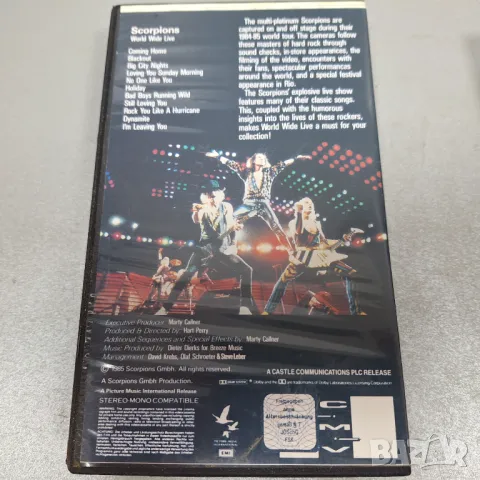 ПРЕДКОЛЕДНО! Видеокасети [VHS]  Scorpions и Take That, снимка 5 - Други музикални жанрове - 47853067