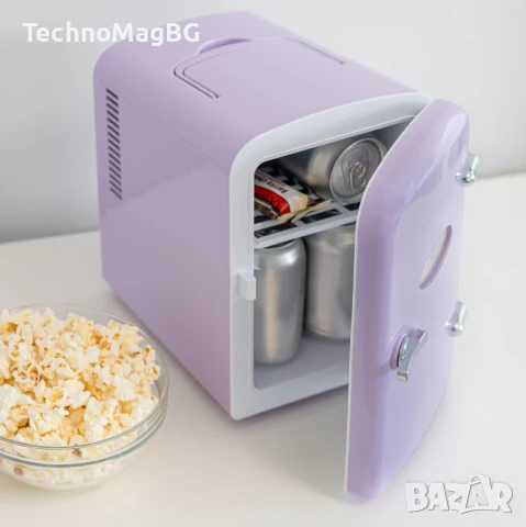Мини хладилник Flamingueo – 4L . 12V / 220V, снимка 2 - Хладилници - 51397277